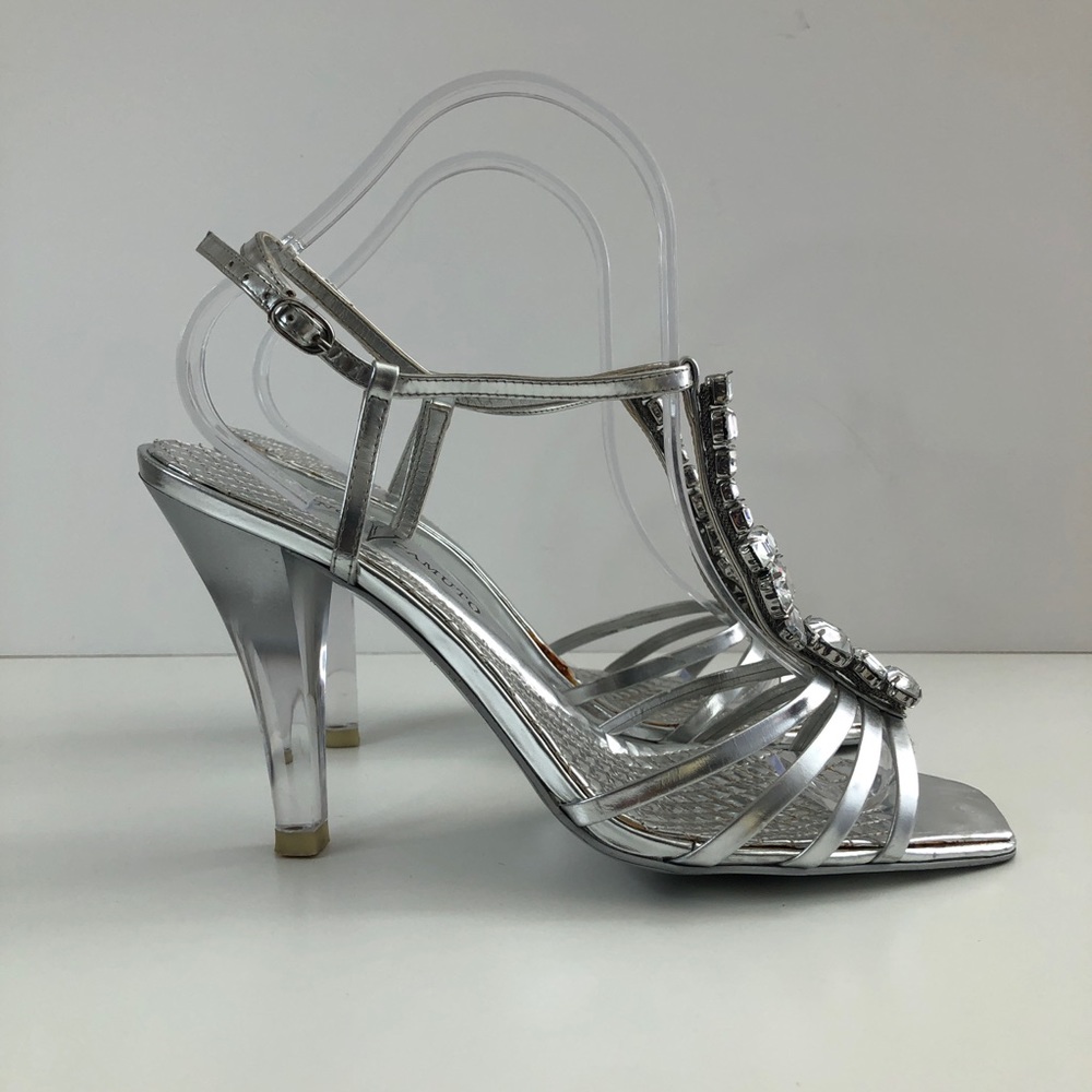 Vince Camuto "Agatha" Heels | Silver | Size 9